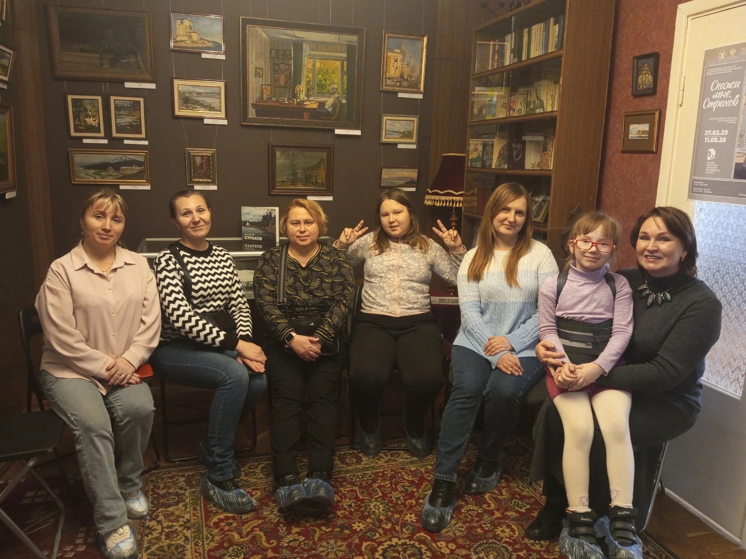 Участники клуба «Родители без границ» познакомились с жизнью и творчеством вологодского поэта и писателя В.И. Белова