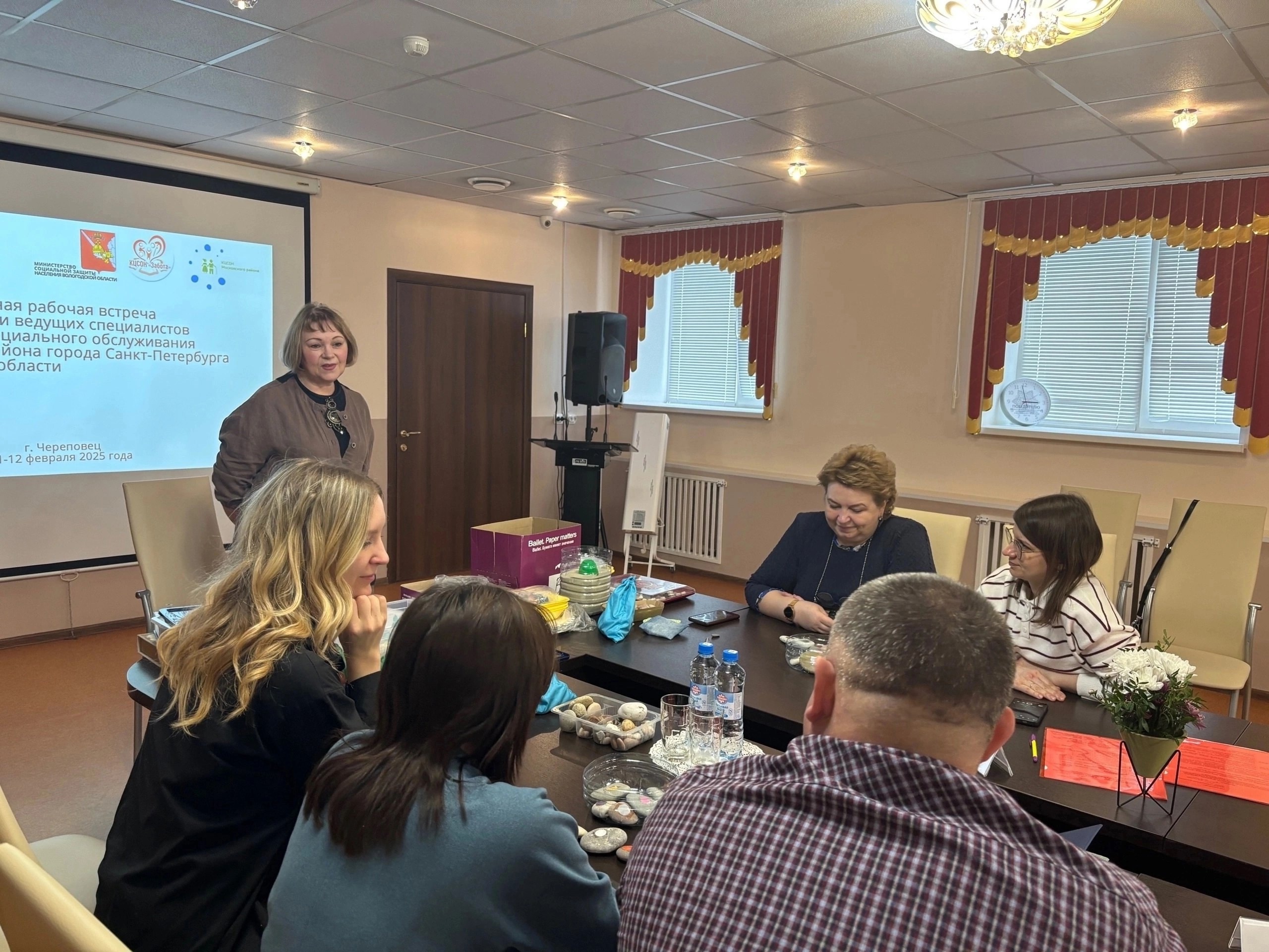 Обмен опытом с коллегами из организаций социального обслуживания Санкт-Петербурга