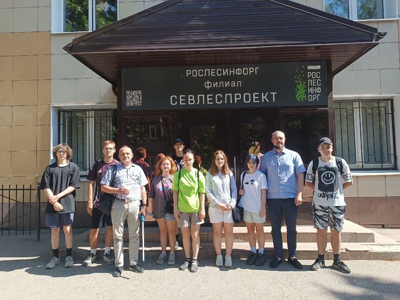 Подростки трудовой бригады посетили профориентационное занятие