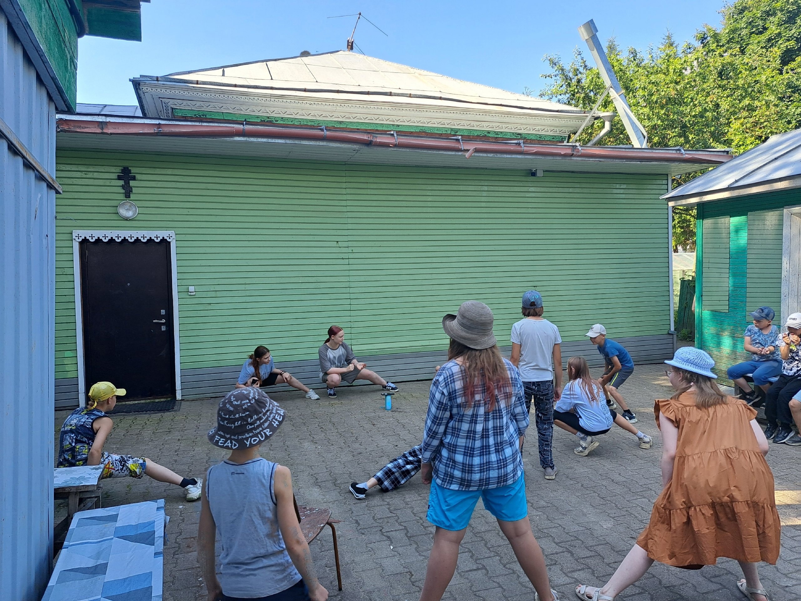 Доброе утро начинается с зарядки!