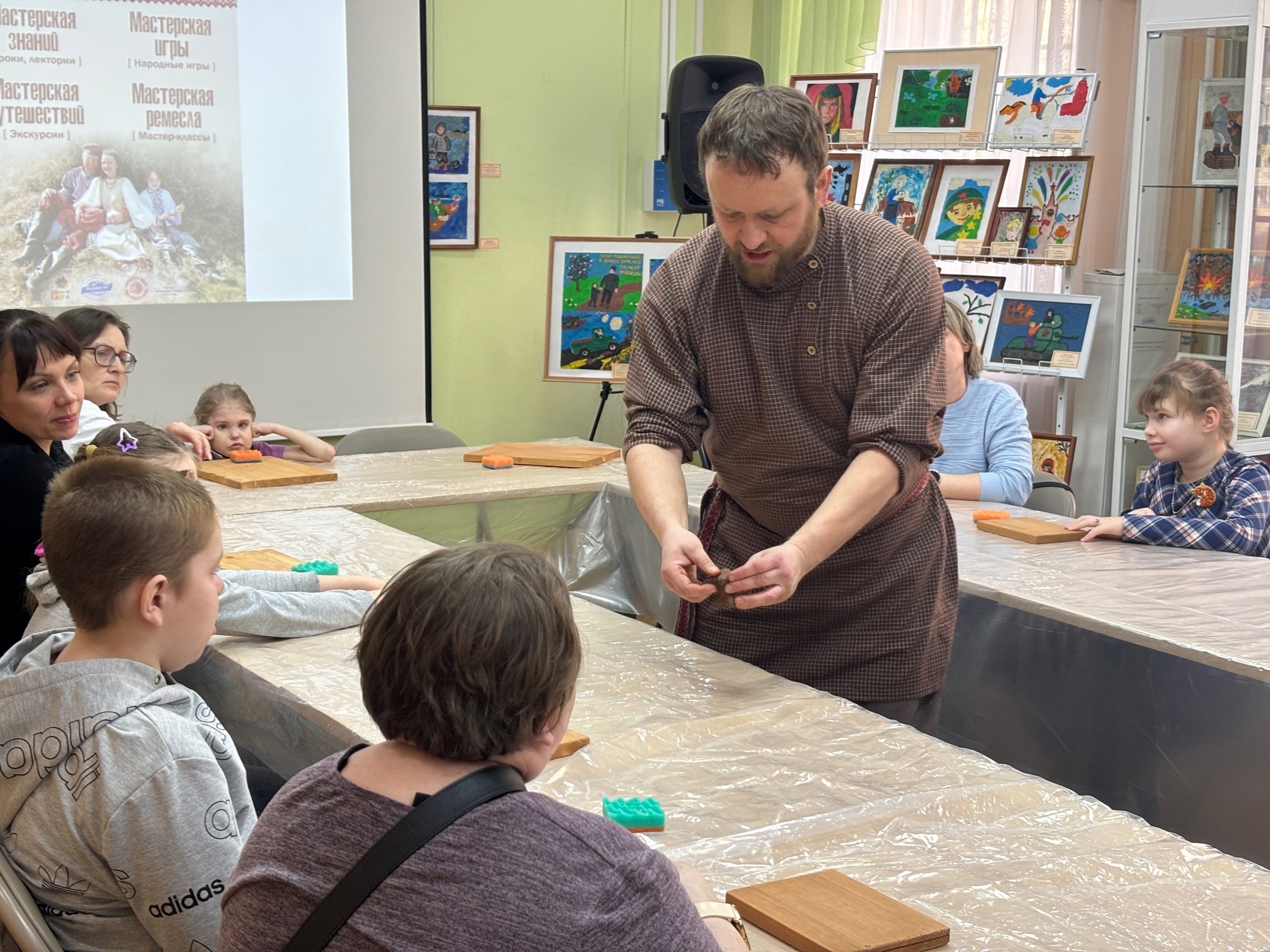 Мастер-класс по гончарному делу 